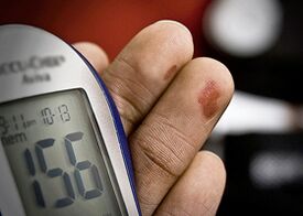 Il diabete accompagna iperglicemia - un livello elevato di zucchero nel sangue